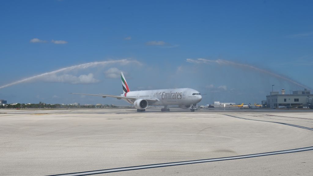 Emirates lands Miami