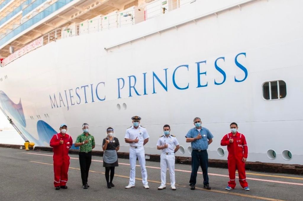 Majestic Princess Captains &Amp; Teammates To Welcome Guests On Board 7 Majestic Princess Captains & Teammates