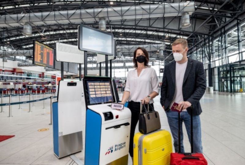 Prague Airport self check in