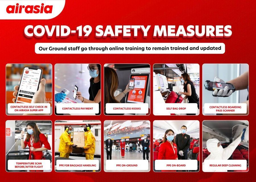 Airasia Staff Fully Vaccinated, Ready For Travelers 3 airasia covid19 measures