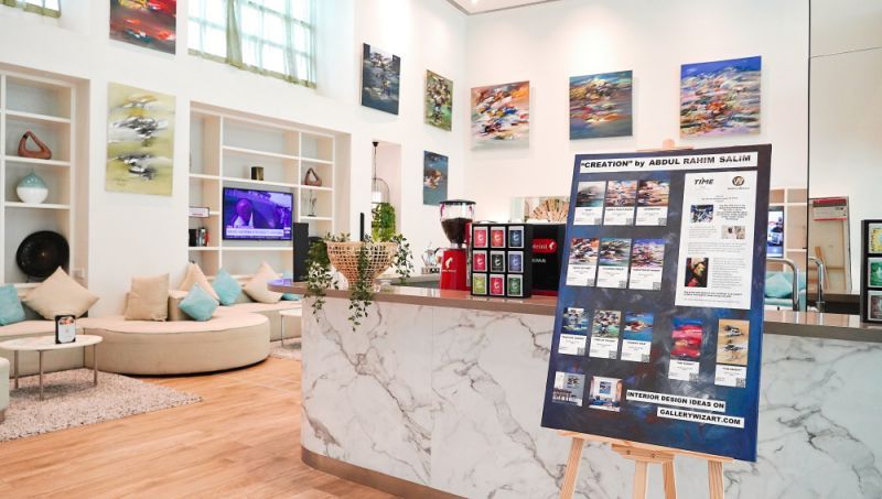 Abdul Raheem Salim exhibition at TIME Oaks