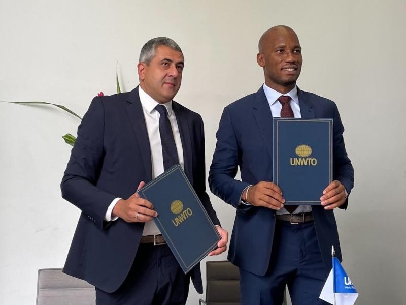 UNWTO and Didier Drogba Partner