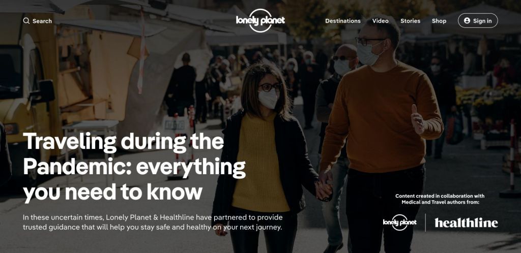 Lonely Planet launches Health Hub