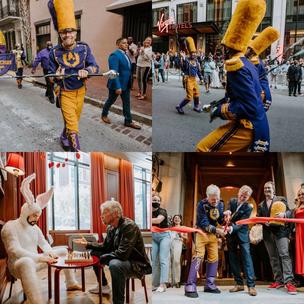 Sir Richard Branson at Virgin Hotels New Orleans