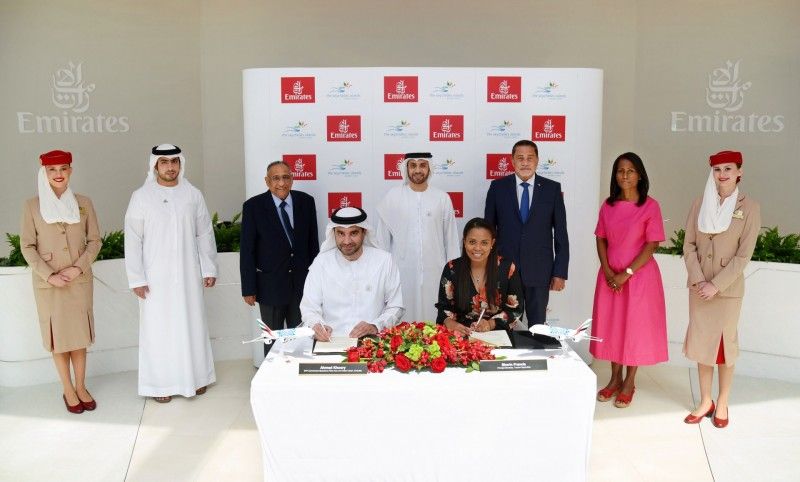 Emirates and Tourism Seychelles Sign MoU