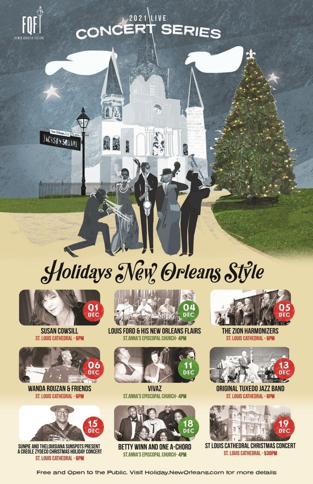 Holidays Concerts NYE21