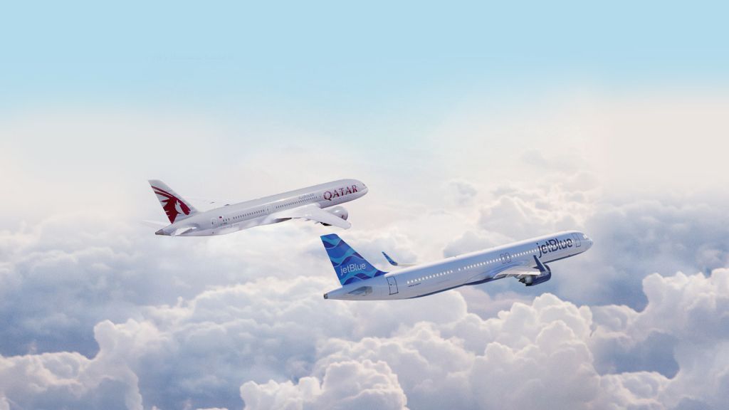 Qatar Airways and JetBlue Launch Loyalty Partnership