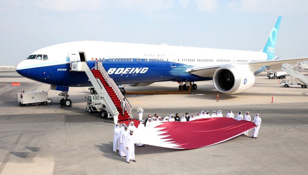 Qatar Airways First Boeing B777-9 Aircraft