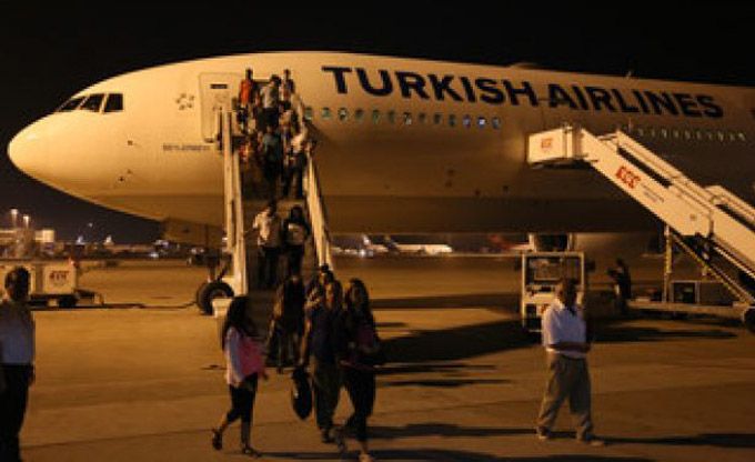 Turkish Airlines boarding