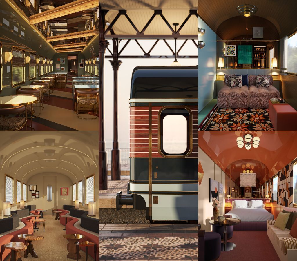 Orient Express interior design