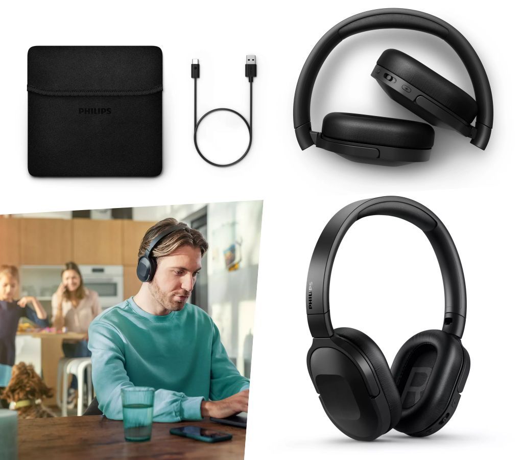 Philips ANC Over-Ear Wireless Headphones – TAH6506