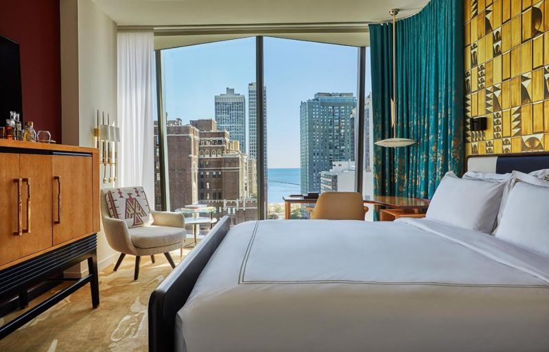 Viceroy Chicago room