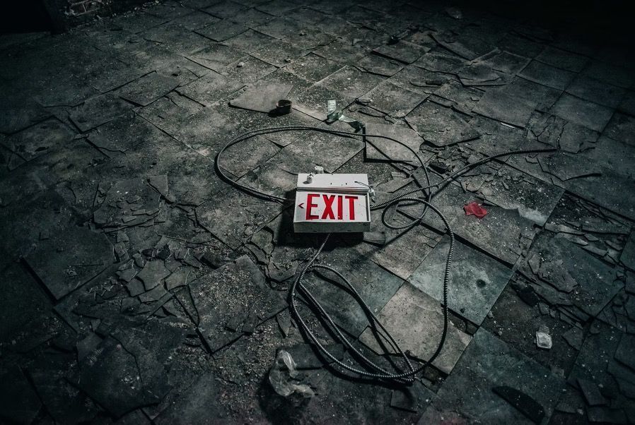 Abandoned Casinos exit