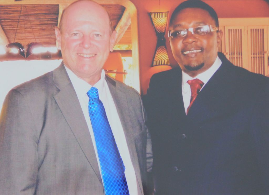 Alain St.Ange and Walter Mzembi