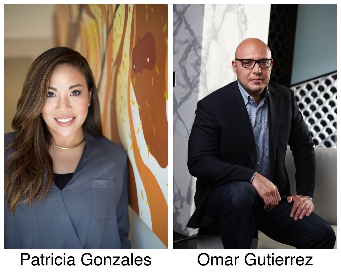 Patricia Gonzales and Omar Gutierrez