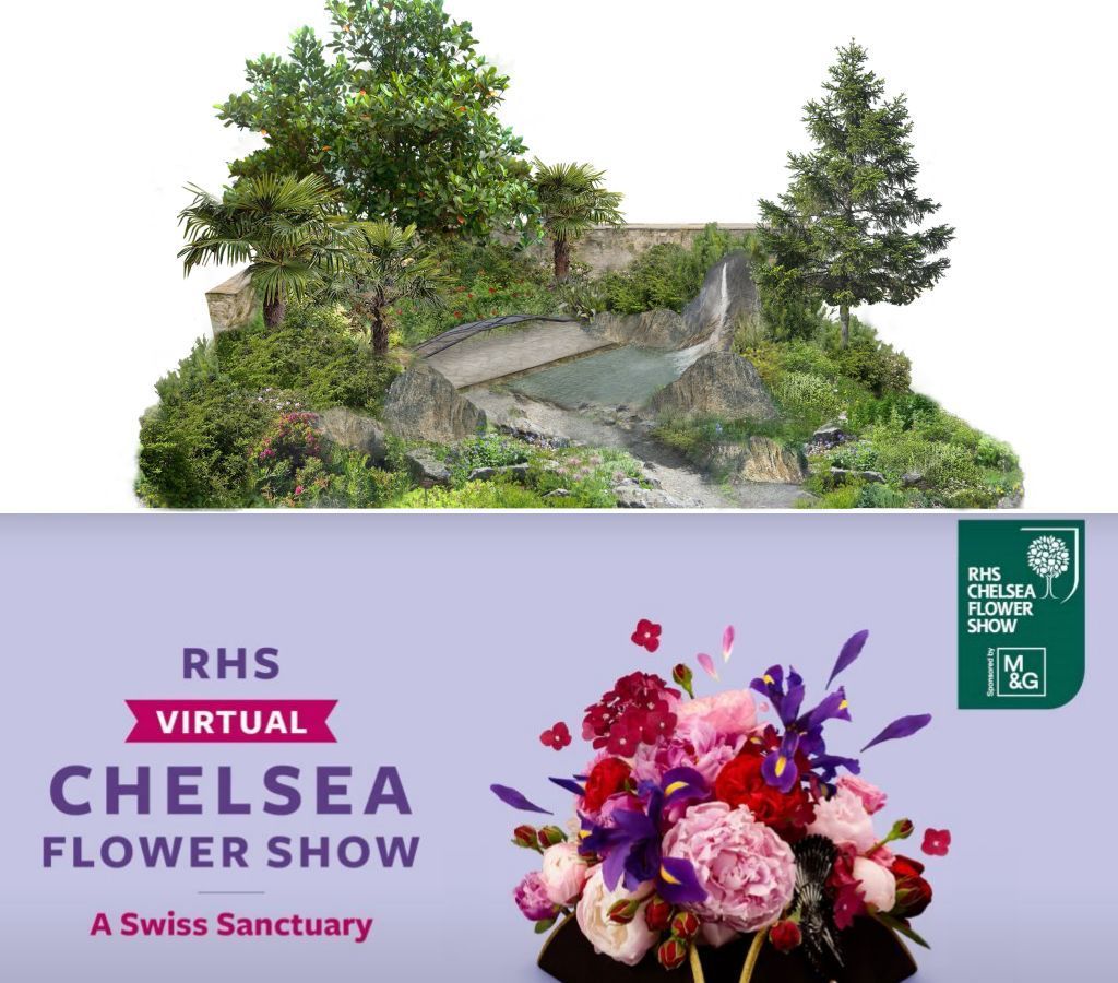 Swiss garden at the RHS Chelsea Flower Show