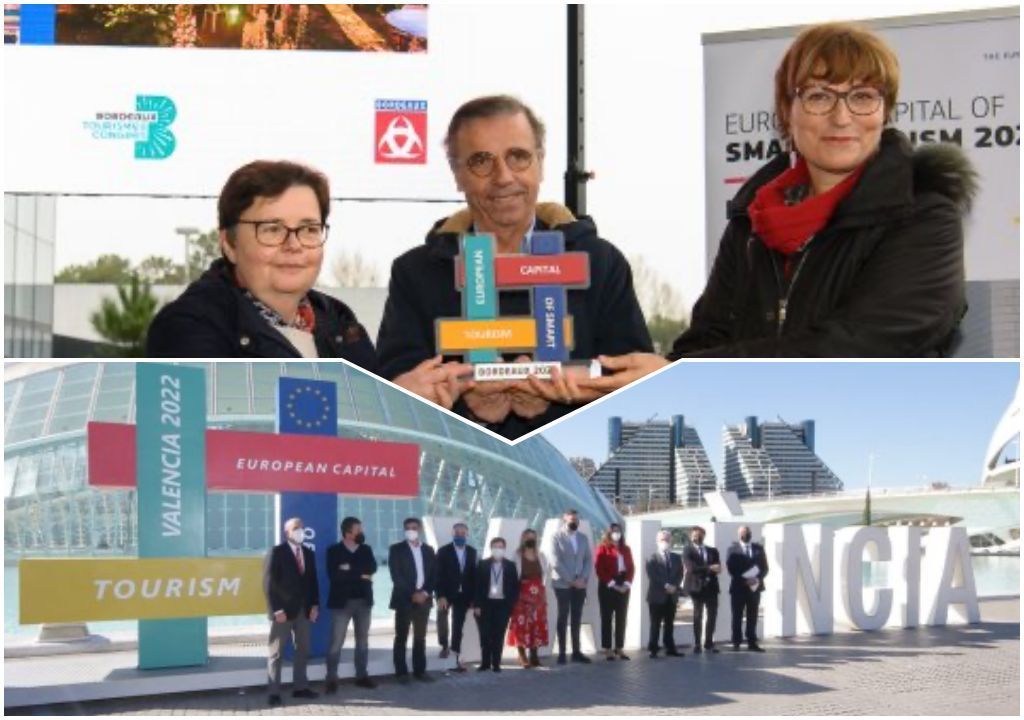 Bordeaux and València 2022 European Capitals of Smart Tourism