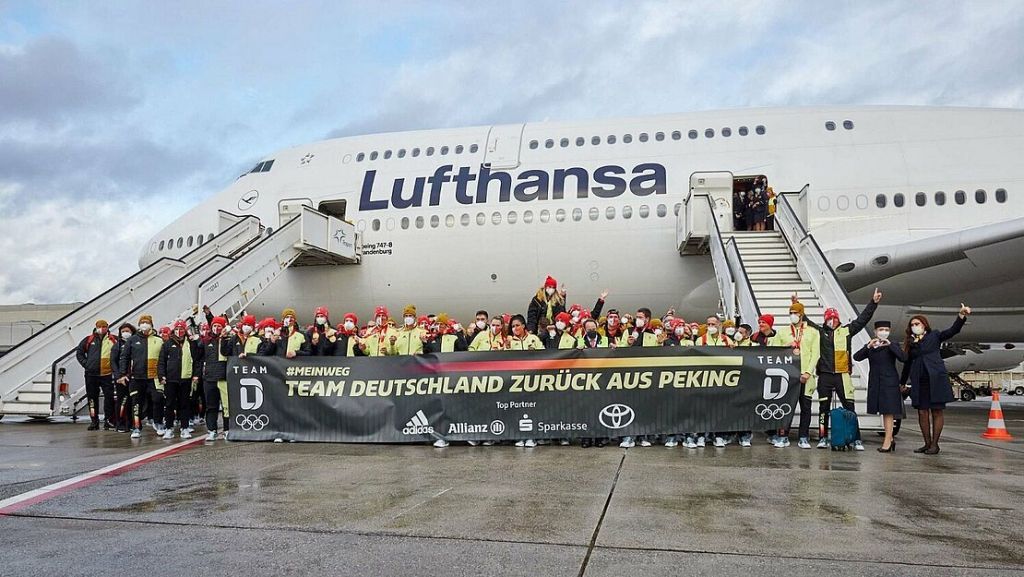 Lufthansa Brings Back Team Germany