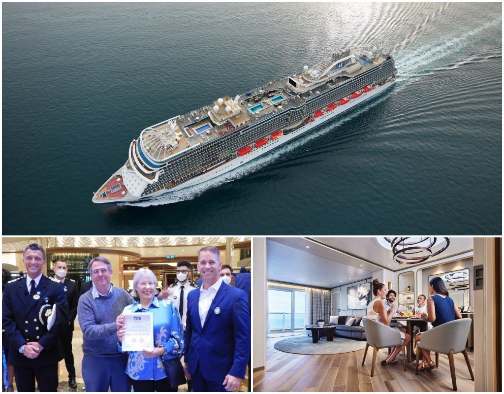 Discovery Princess Sets Sail On Maiden Voyage 2 Discovery Princess