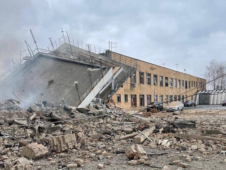 Vinnytsia Airport destroyed