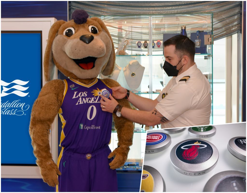 Princess Cruises Announces Partnership With Nba 3 Princess Cruises NBA Medallion