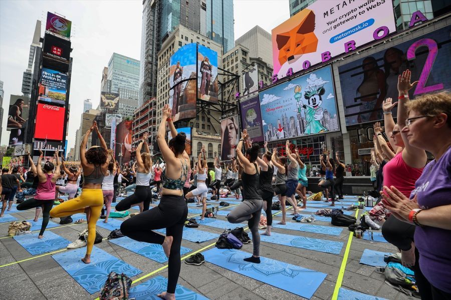 International Day of Yoga in NYC