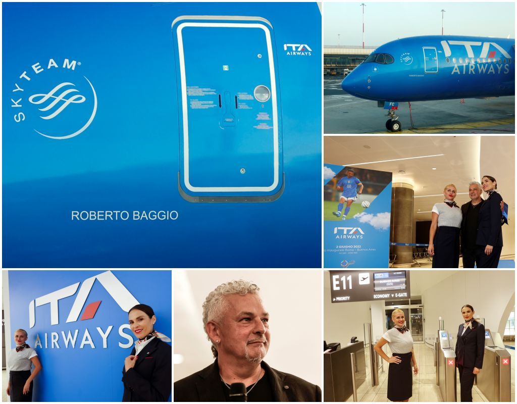 Roberto Baggio ITA Airways