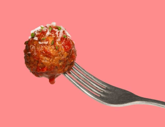 Impossible Meatball Bowl
