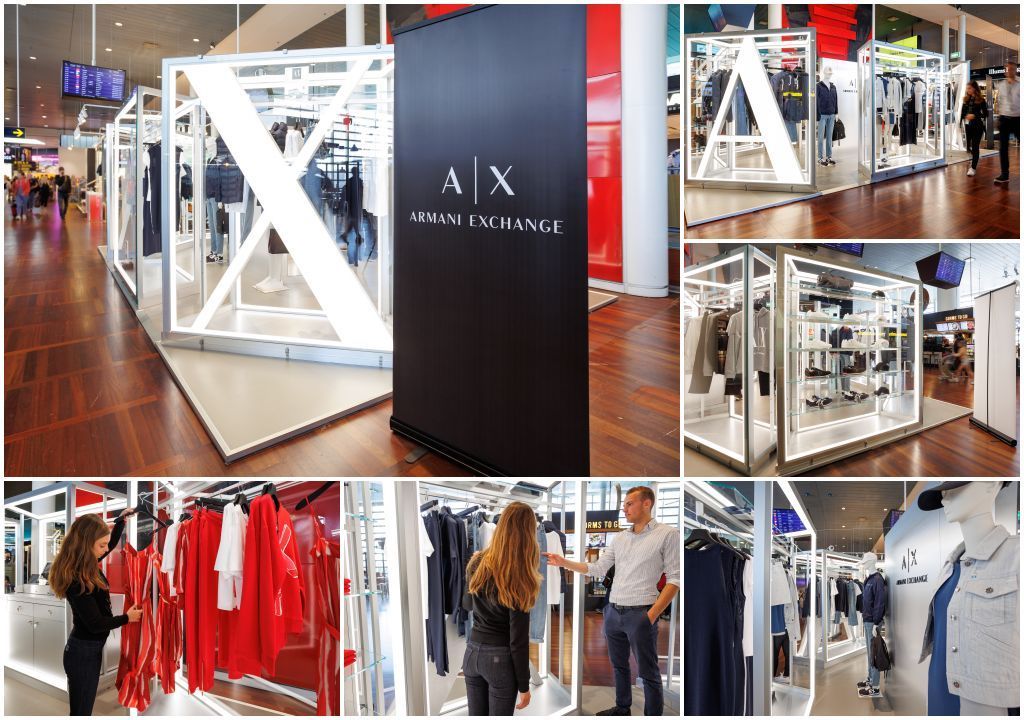 A|X Armani Exchange Store at Copenhagen Airport
