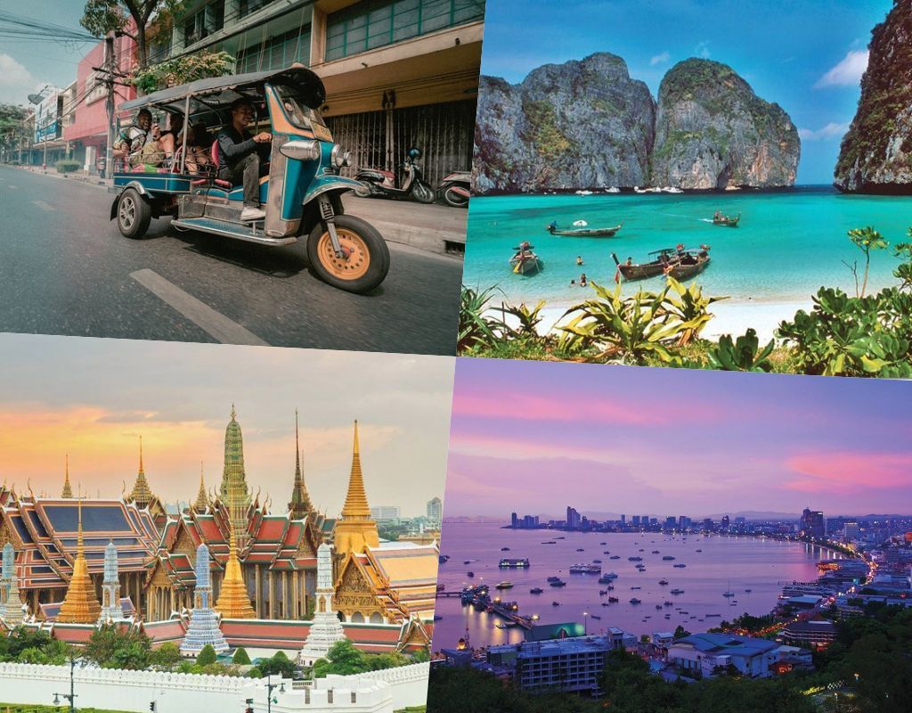 thailand collage