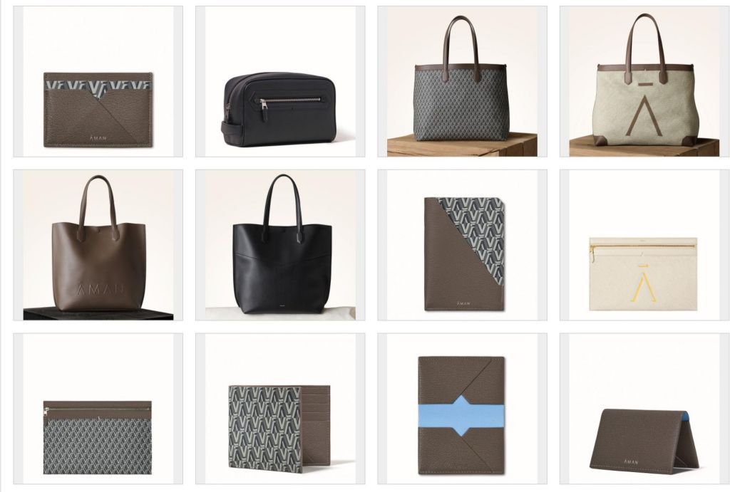 Aman Essentials Leather Collection
