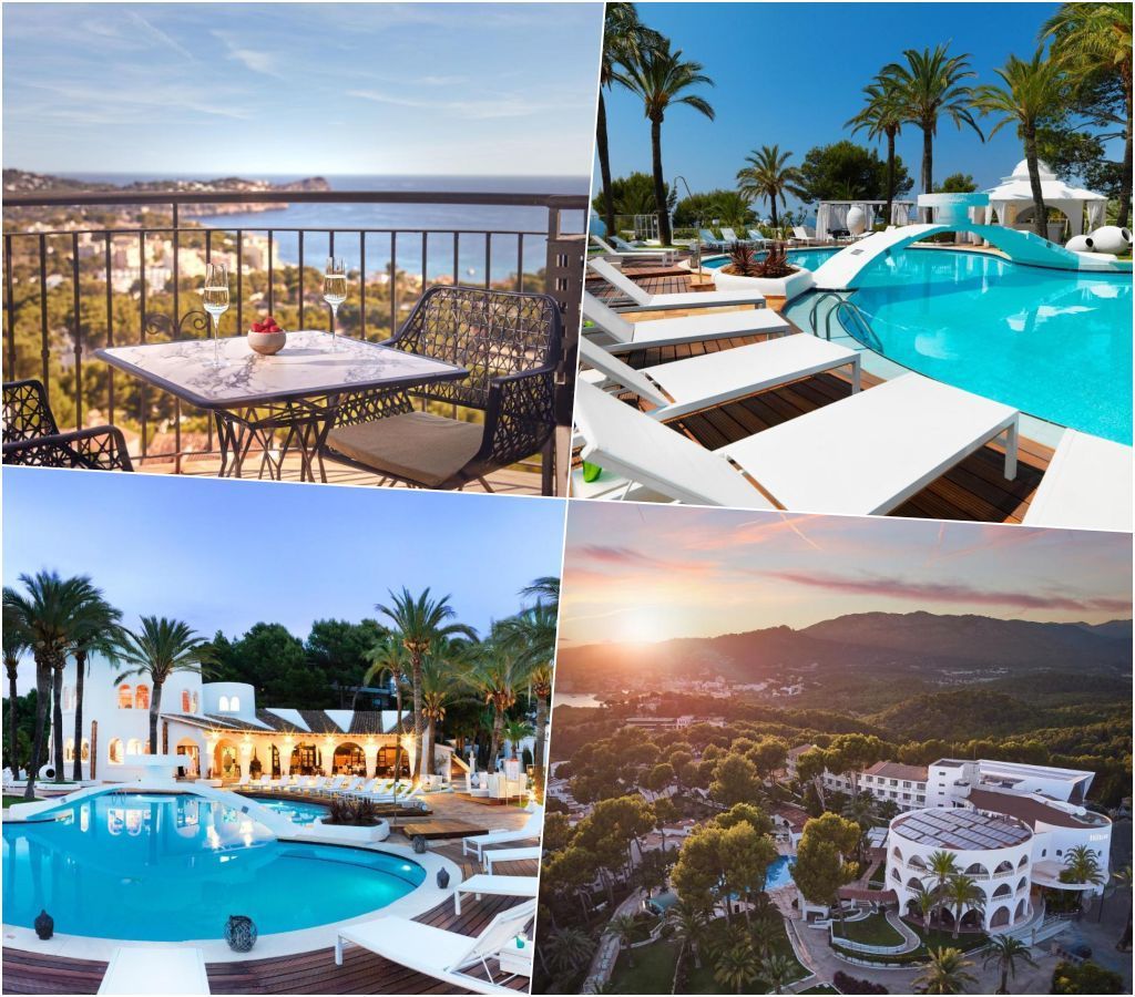 Hilton Mallorca Galatzo collage