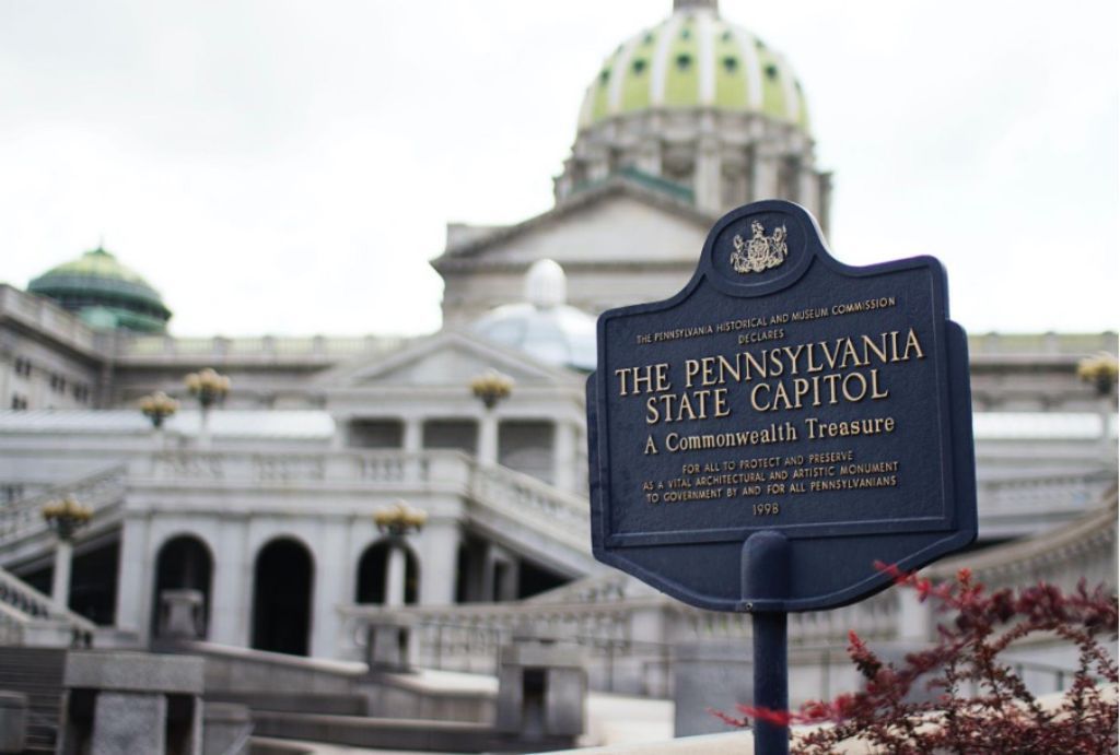 Pennsylvania state capital
