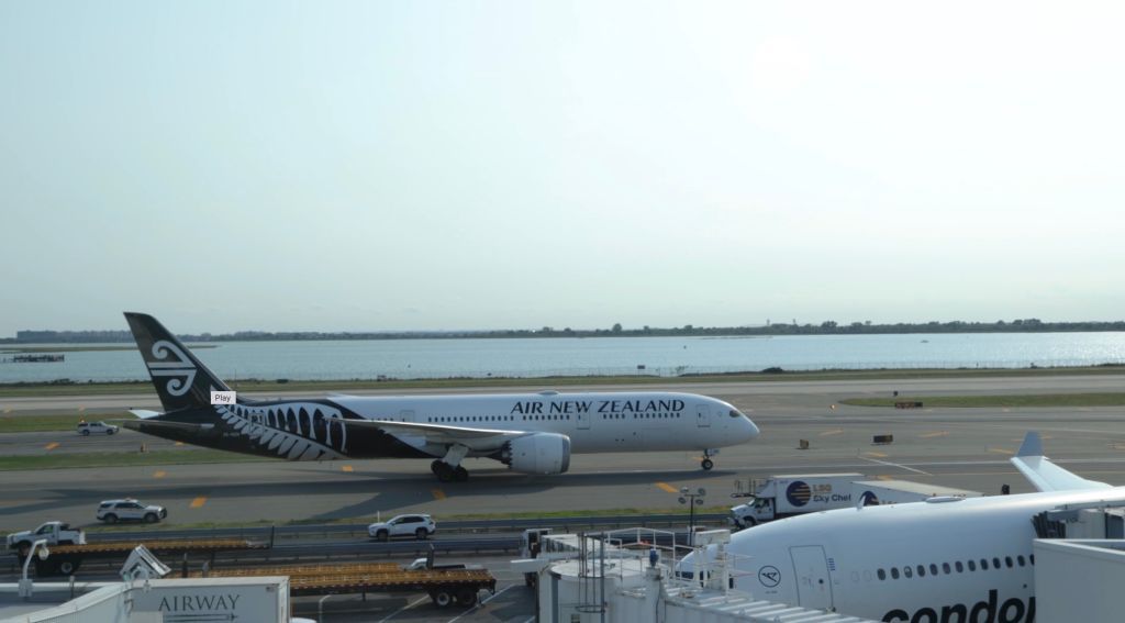 Air New Zealand touches down New York JFK