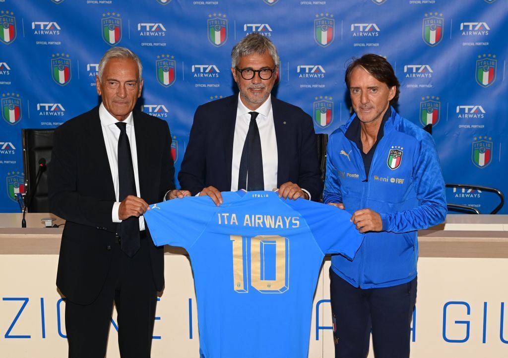 ITA Airways becomes Italy Football Team's Airline Sponsor