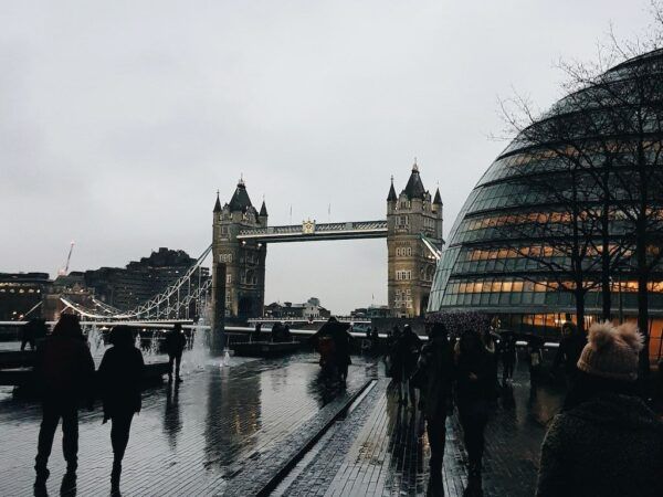 England 3 London in bad weather