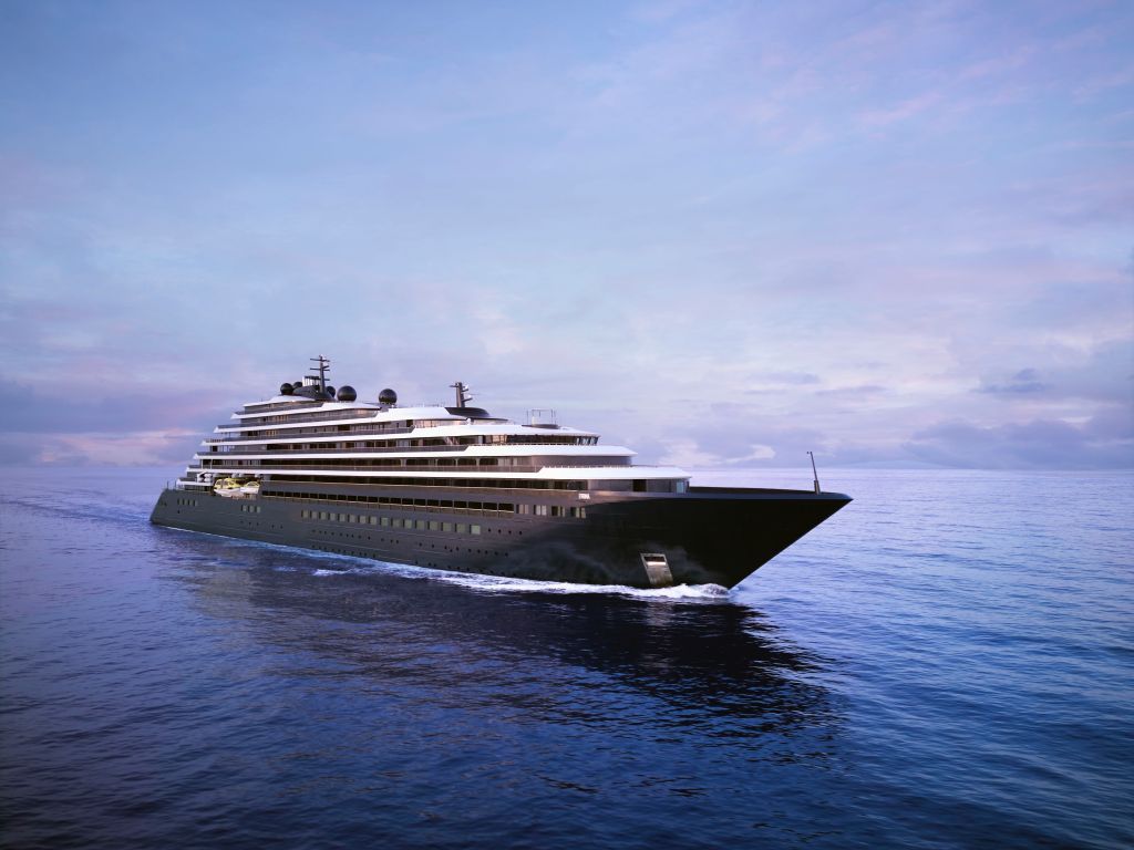 The Ritz-Carlton luxury yacht Evrima