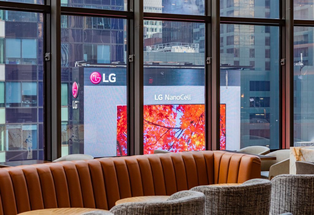 LG Screens at Times Square