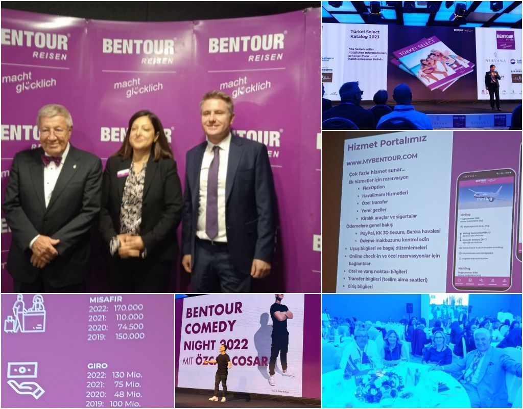 Bentour Reveals 2023 Catalogue And Program In Antalya 3 bentour antalya collage