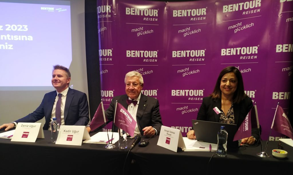 Bentour Reveals 2023 Catalogue And Program In Antalya 2 Bentour press conference Antalya December 2022
