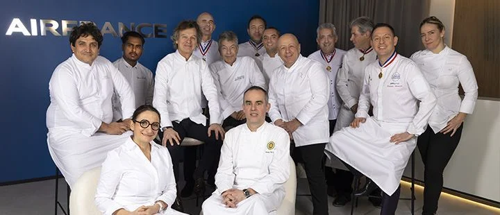 Air France chefs