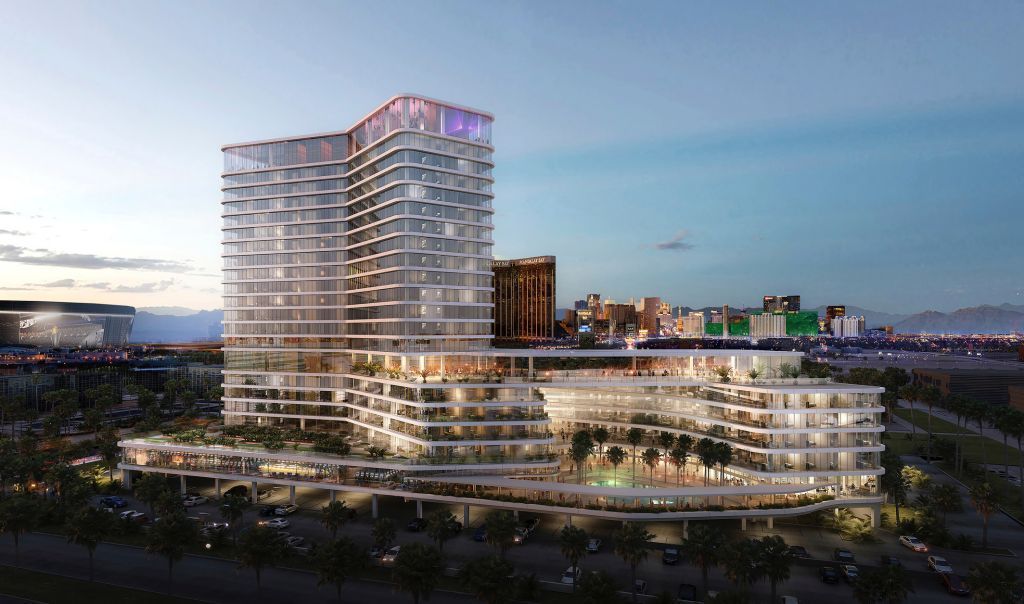 One of the new Las Vegas hotels that are expected to open in 2024.