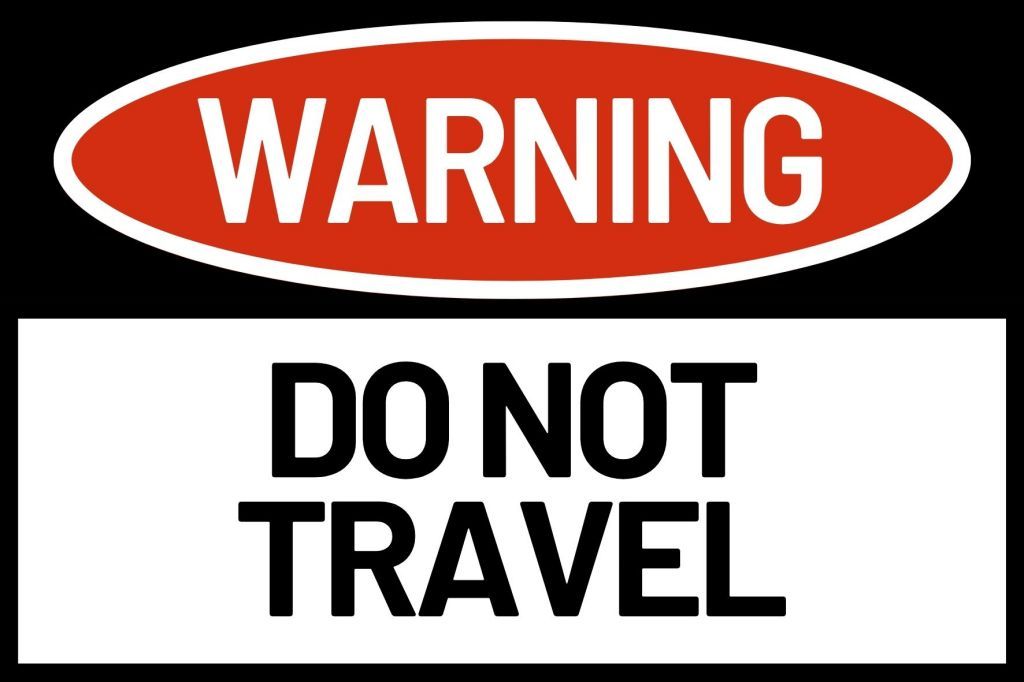 travel warning