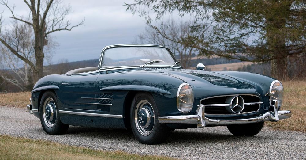 A Bugatti Sold For $10.6 Million 6 1958 MB 300SL Roadster