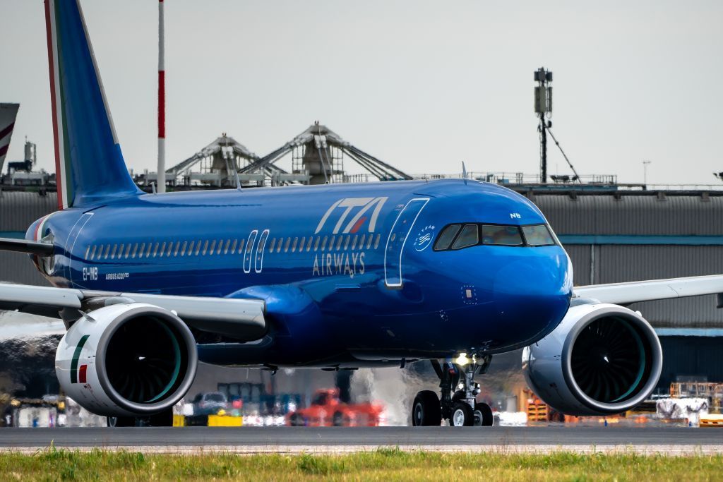 ITA Airways new blue livery