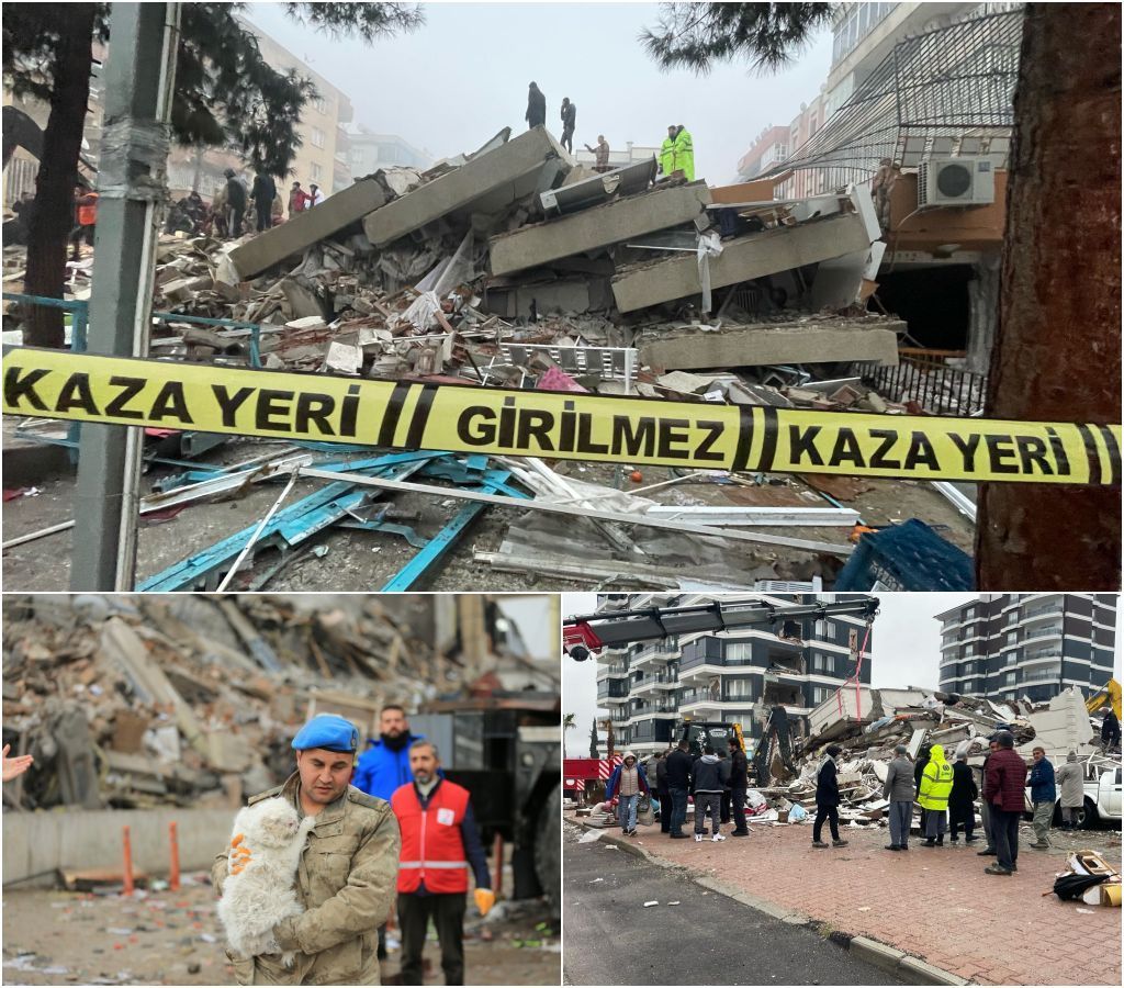 kahramanmaras earthquake photos