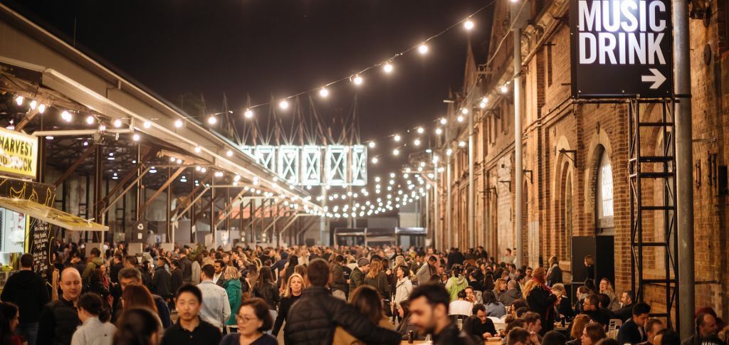 Vivid Food 2023 Carriageworks Night Market