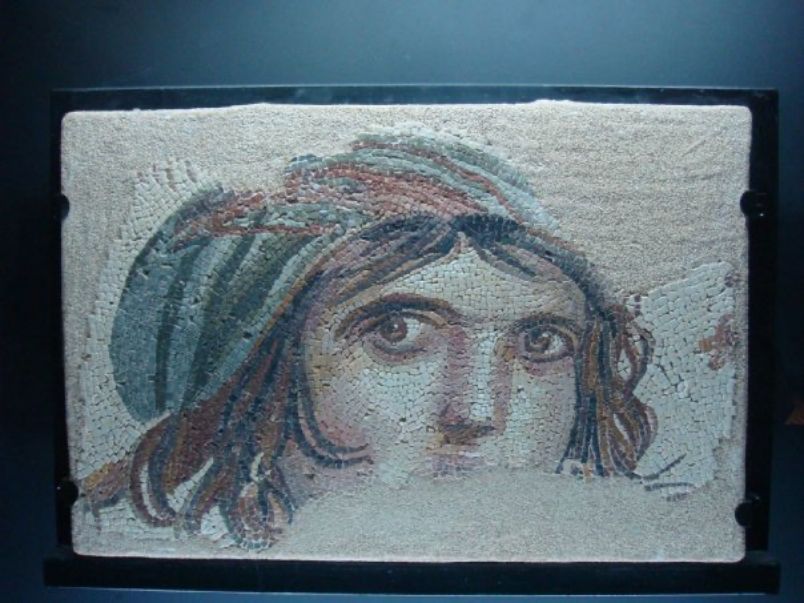 Gypsy Girl at Zeugma Mosaic Museum