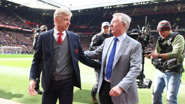 Arsene Wenger and Alex Ferguson