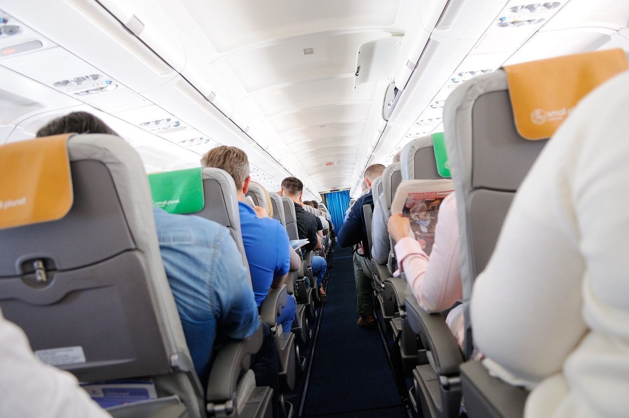 plane passengers